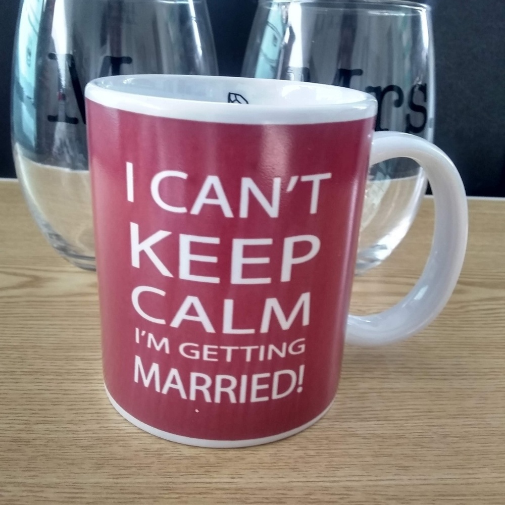 Mug & Wine glass set